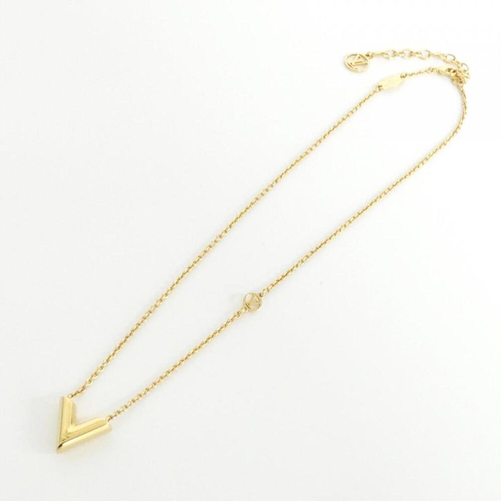 LOUIS VUITTON Gold Necklace - Picture 2 of 6